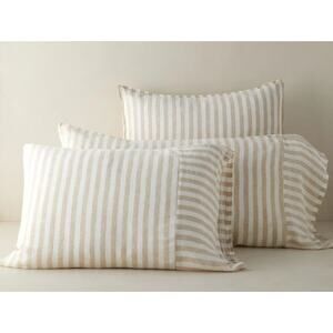 New Lulu and Georgia Thayer Striped Linen Sham- King
